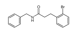 2-溴-N-(苯甲基)苯丙酰胺 结构式