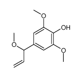 2,6-二甲氧基-4-(1-甲氧基-2-丙烯基)苯酚 结构式