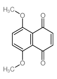 5,8-二甲氧基-1,4-萘二酮 结构式