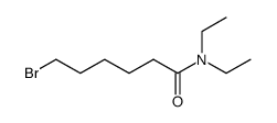 6-溴-N,N-二乙基己酰胺 结构式