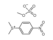 p-nitrophenyldimethylsulphonium methylsulphate 结构式