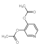 3,4-吡啶二醇二乙酸酯 结构式
