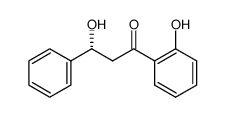 (R)-3-羟基-1-(2-羟基苯基)-3-苯基丙-1-酮 结构式