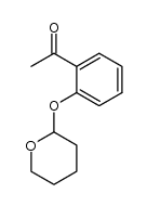 Ethanone, 1-[2-[(tetrahydro-2H-pyran-2-yl)oxy]phenyl]- 结构式