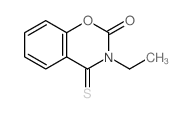 3-乙基-4-硫代-1,3-苯并恶嗪-2-酮 结构式