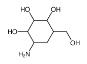 D-epi-Inositol, 4-amino-2,3,4-trideoxy-2-(hydroxymethyl)- (9CI) 结构式