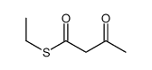 3-Oxothiobutyric acid S-ethyl ester 结构式