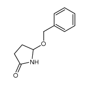 5-苄氧基-2-吡咯烷酮 结构式