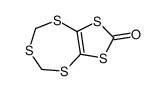 1,3-二硫杂环戊并[4,5-f][1,3,5]三硫杂环庚英-2-酮 结构式