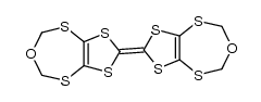 1,3-Dithiolo[4,5-d][1,3,6]oxadithiepin, 2-(1,3-dithiolo[4,5-d][1,3,6]oxadithiepin-2-ylidene)- 结构式