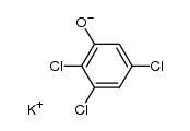 2,3,5-三氯苯酚钾盐 结构式