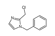 1-苄基-2-(氯甲基)-1H-咪唑 结构式