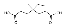 4-乙基-4-甲基庚二酸 结构式