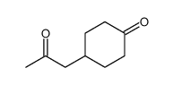 4-(2-氧代丙基)环己酮 结构式