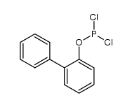 Phosphorodichloridous acid, [1,1'-biphenyl]-2-yl ester 结构式