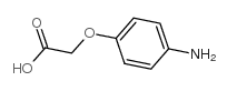 4-胺苯氧基乙酸 结构式