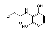 2-氯-N-(2,6-二羟基苯基)乙酰胺 结构式