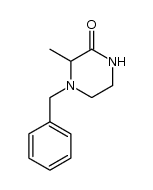 4-苄基-3-甲基-2-哌嗪酮 结构式