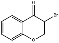 3-溴-4-色满酮 结构式