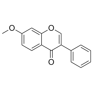 7-甲氧基异黄酮 结构式