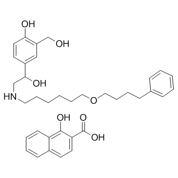 昔美酸沙美特罗 结构式