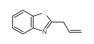 2-烯丙基苯并噻唑 结构式