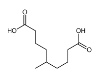 5-甲基壬二酸 结构式
