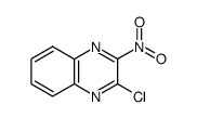2-氯-3-硝基喹喔啉 结构式