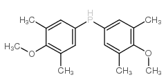 双(3,5-二甲基-4-甲氧基苯基)膦 结构式