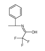(S)-2,2,2-三氟-N-(1-苯乙基)乙酰胺 结构式