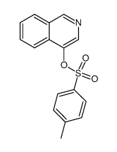 4-异喹啉基对甲苯磺酸酯 结构式