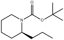 tert-butyl (2S)-2-propylpiperidine-1-carboxylate 结构式