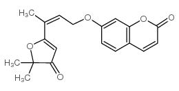GEIPARVARIN 结构式