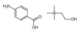 4-氨基-2-(三甲基硅基)苯甲酸乙酯 结构式