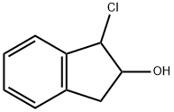1-氯-2,3-二氢-1H-茚-2-醇 结构式
