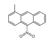 1-甲基-10-硝基蒽 结构式