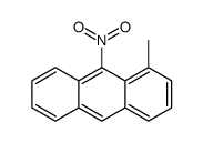 1-甲基-9-硝基蒽 结构式