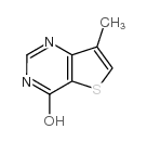7-甲基噻吩并[3,2-D]嘧啶-4(3H)-酮 结构式