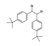 Benzene, 1,1'-(1,2-dibromo-1,2-ethanediyl)bis[4-(1,1-dimethylethyl)- 结构式