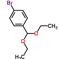 4-溴苯甲醛二乙基缩醛 结构式