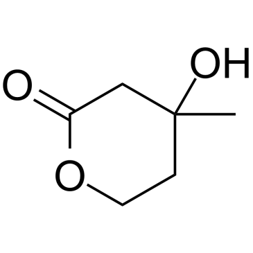 甲瓦龙酸内酯 结构式