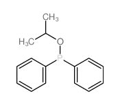 二苯基次膦酸异丙酯 结构式