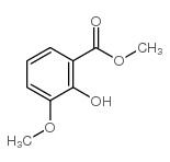 3-甲氧基水杨酸甲酯 结构式