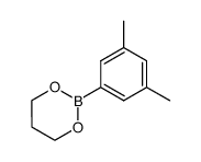 3,5-二甲基苯硼酸-1,3-丙二醇酯 结构式