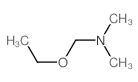 1-乙氧基-N,N-二甲基甲胺 结构式