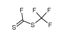 Carbonofluoridodithioic acid, trifluoromethyl ester 结构式
