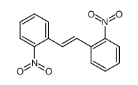 反式-2,2'-二硝基二苯乙烯 结构式