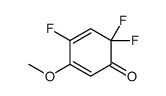 4,6,6-三氟-3-甲氧基-2,4-环己二烯-1-酮 结构式