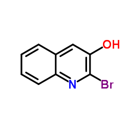 2-溴-3-羟基喹啉 结构式