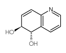 5,6-Quinolinediol, 5,6-dihydro-, trans- 结构式